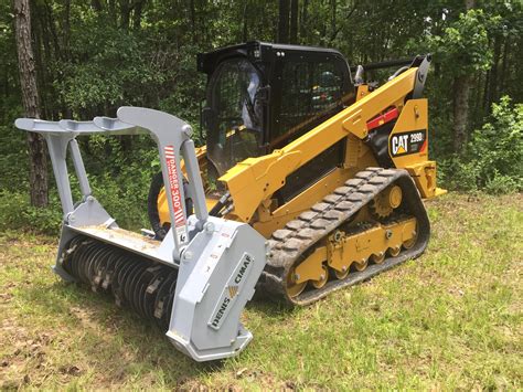 caterpillar mulcher skid steer|cat skid steer forestry package.